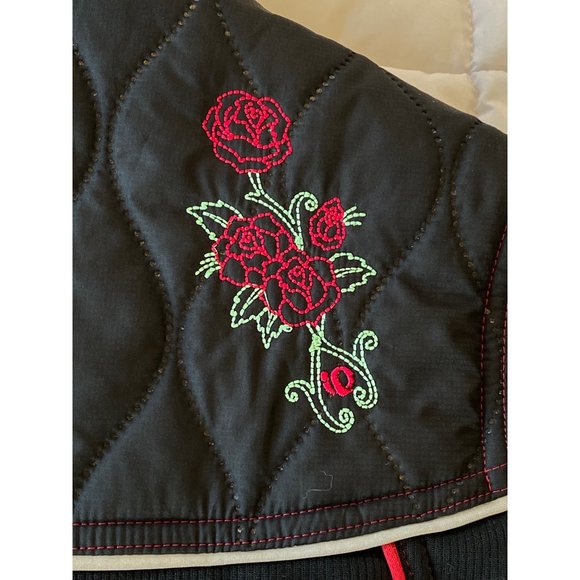 Pearl Izumi Quilted Thermal Insulated Tour Jacket M Cycling Black Full Zip - Picture 13 of 14